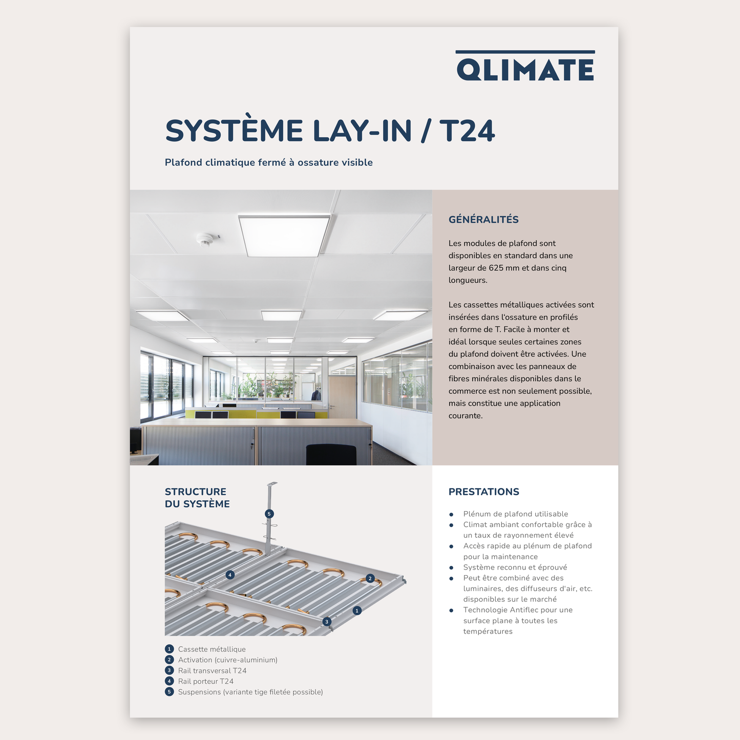 Datenblatt Einlegesystem
