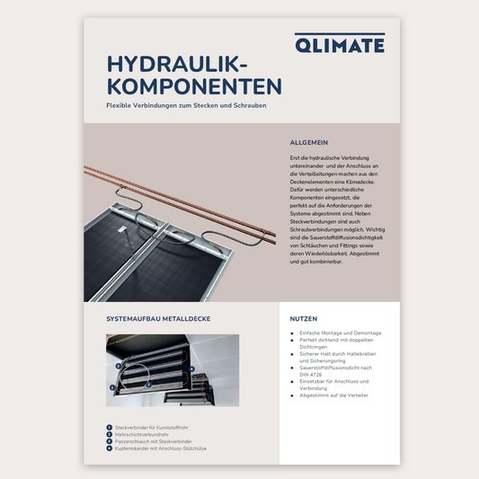 Datenblatt Hydraulikkomponenten